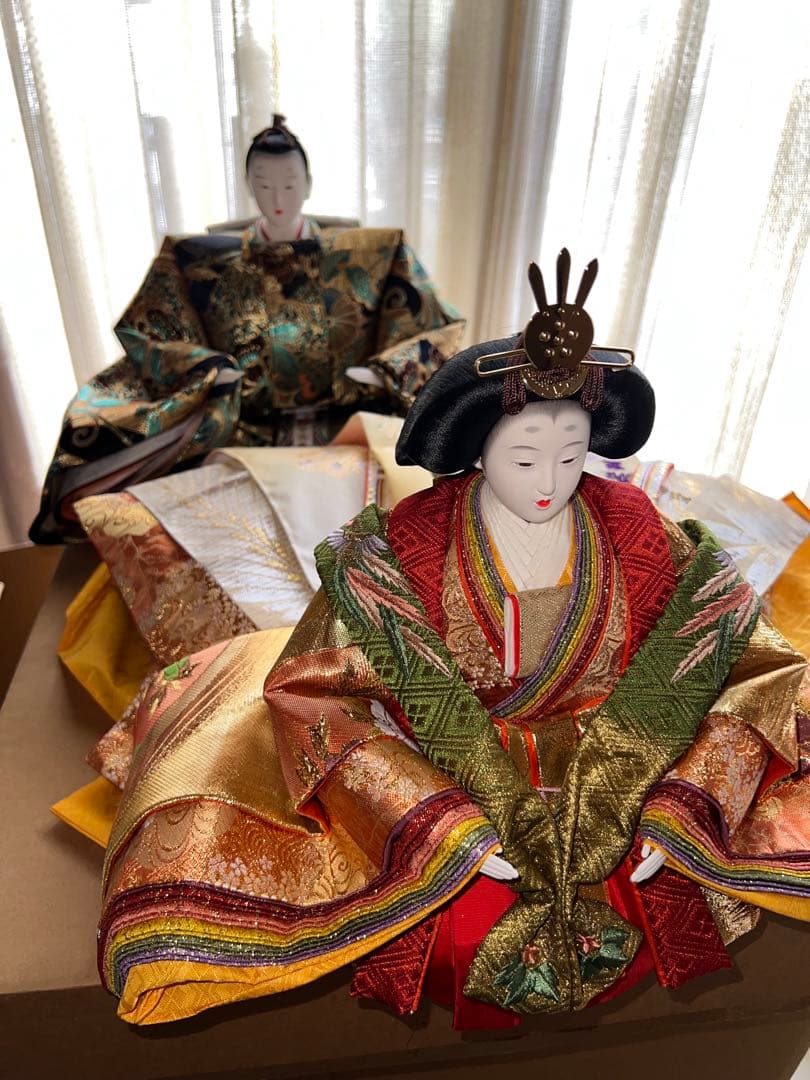伝統的雛人形セット　お雛様　お内裏様　ひな祭り