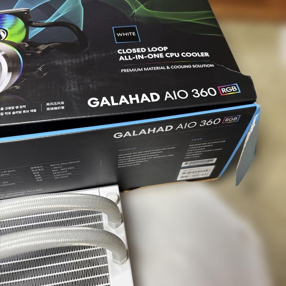 Lian Li GALAHAD AIO 360 RGB 水冷クーラー
