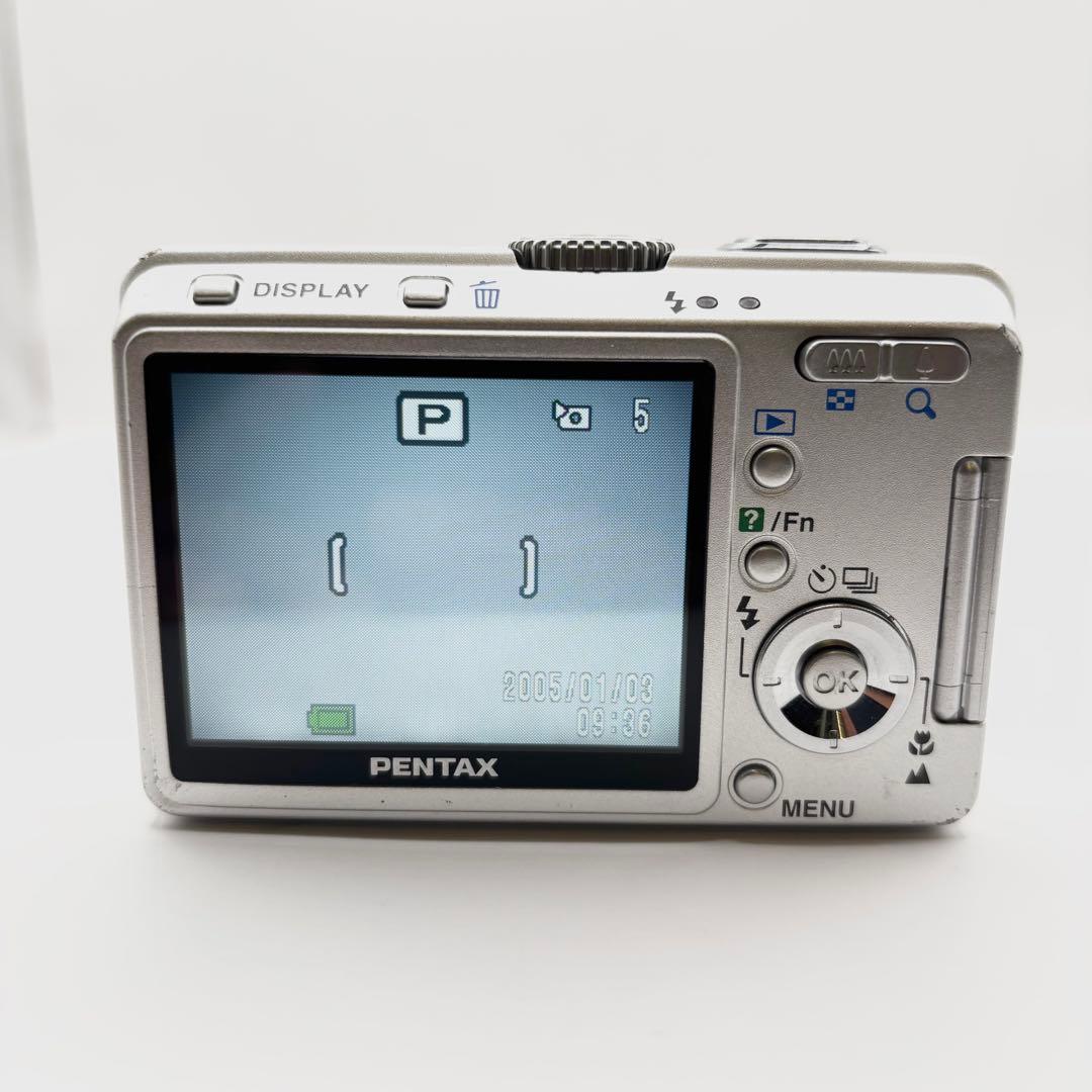 【週末限定値下げ】 PENTAX Optio S60 デジタルカメラ 単三電池