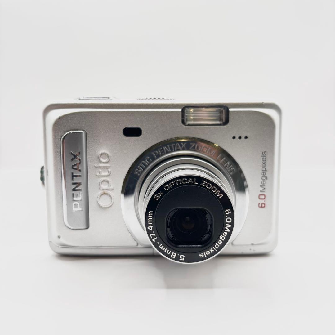 【週末限定値下げ】 PENTAX Optio S60 デジタルカメラ 単三電池
