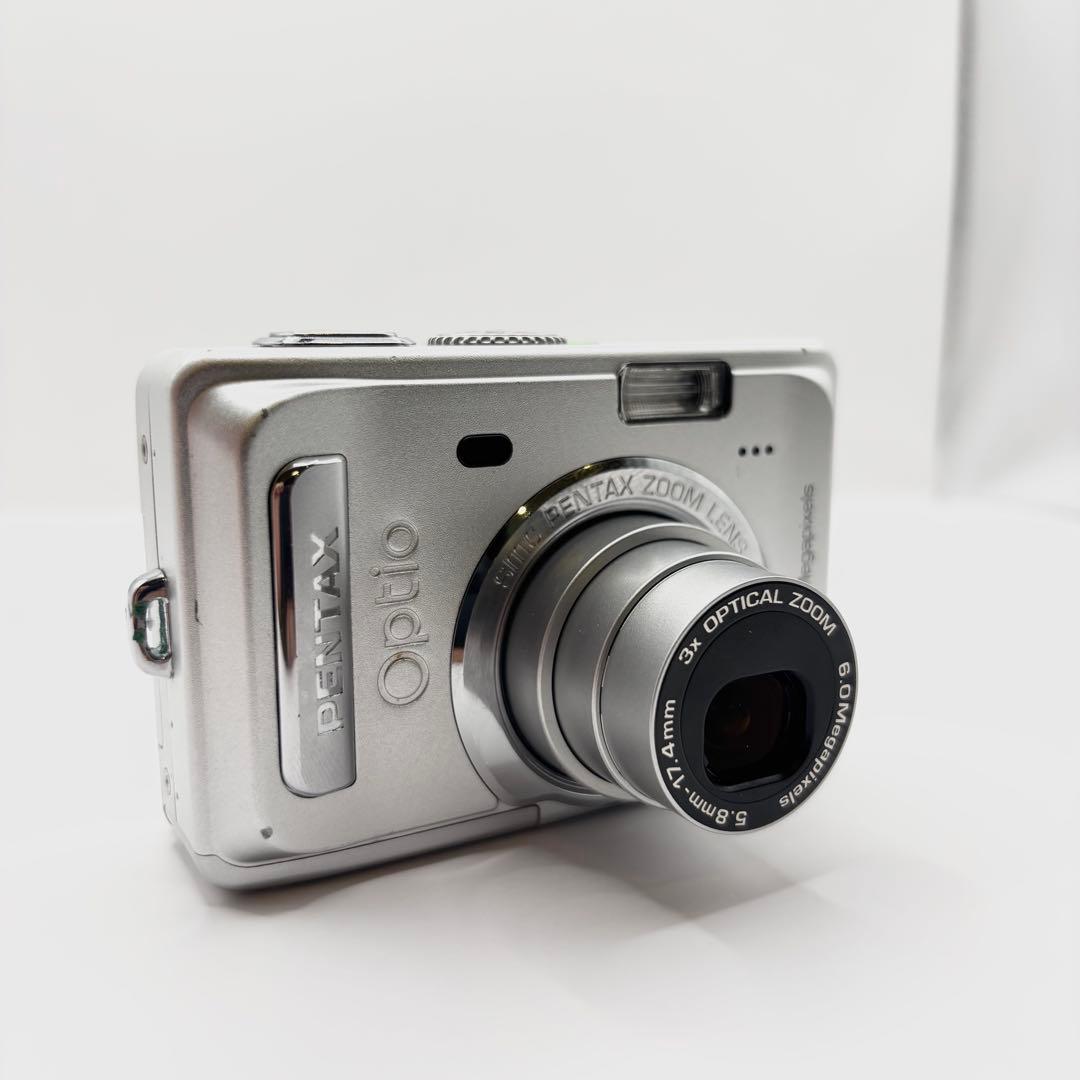 【週末限定値下げ】 PENTAX Optio S60 デジタルカメラ 単三電池