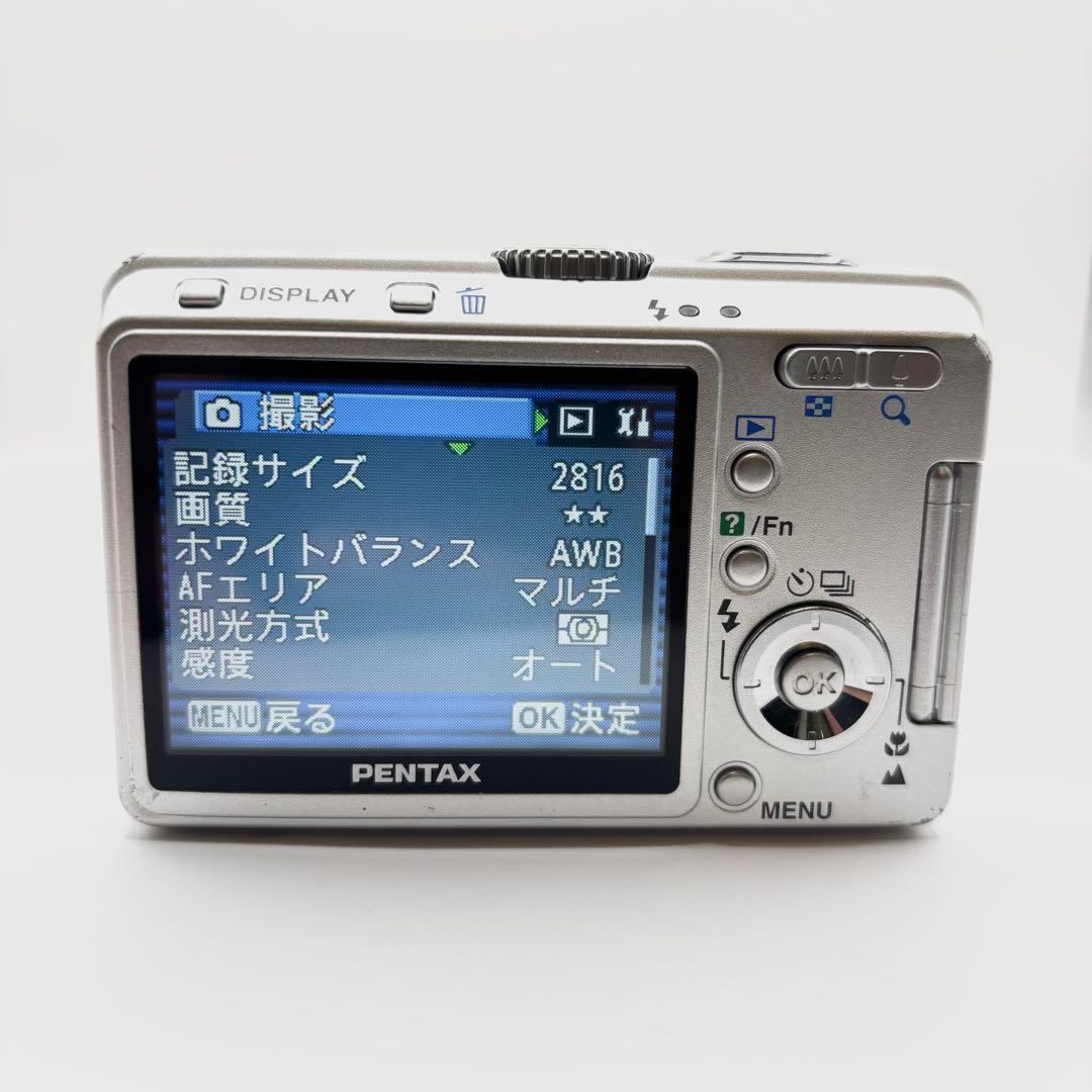 【週末限定値下げ】 PENTAX Optio S60 デジタルカメラ 単三電池