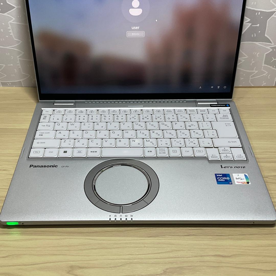 Let's CF-FV1 i7/32G/SSD1TB 美品 軽量 Office付