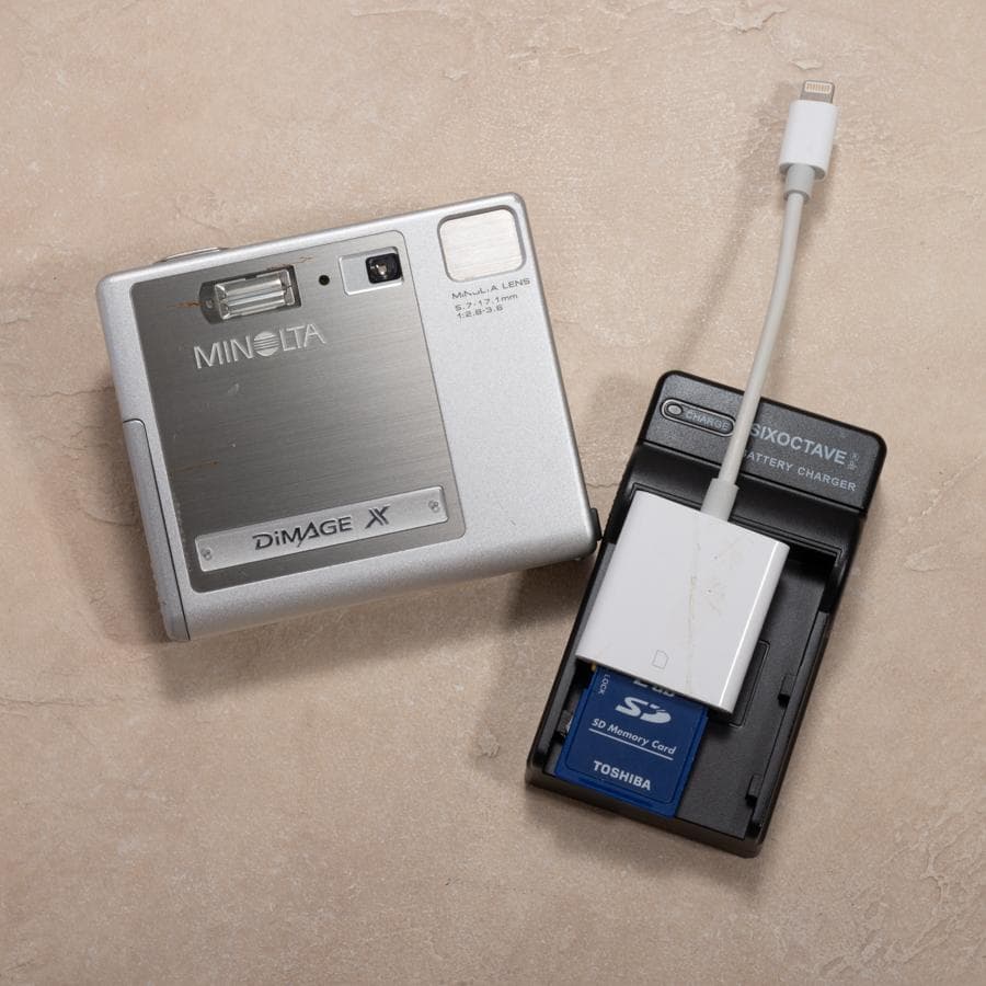 【スマホ転送OK】MINOLTA DIMAGE X シルバー 動作確認済み