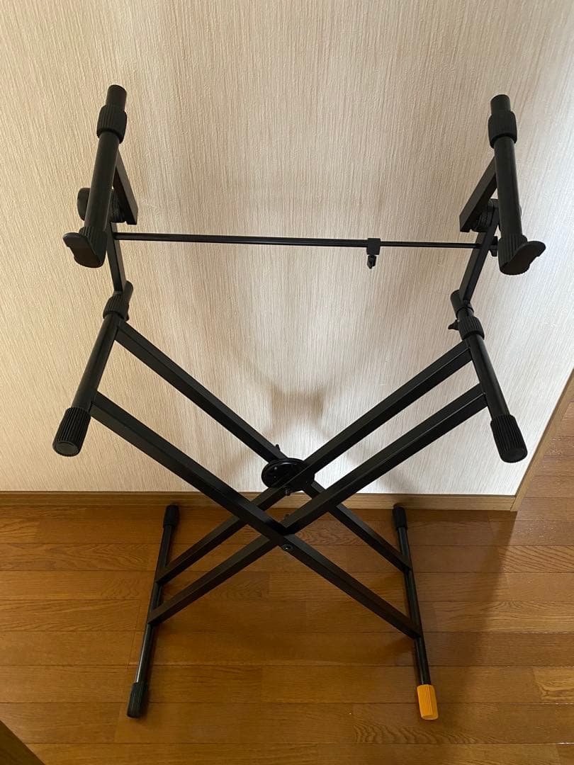 HERCULES STANDS キーボードスタンド X型 サポートアーム付属