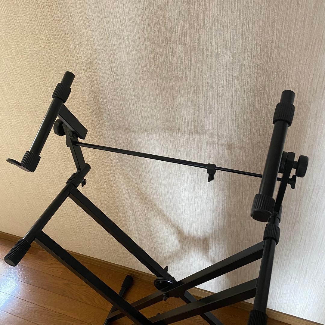HERCULES STANDS キーボードスタンド X型 サポートアーム付属
