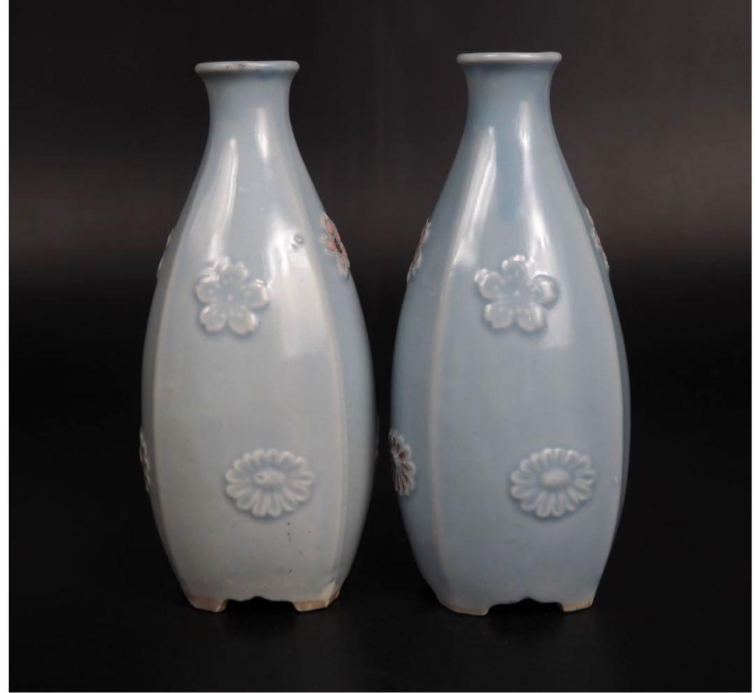 送料無料　軍徳利一対　完品　希少