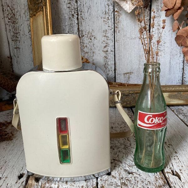 ヴィンテージ*象印*古い 魔法瓶 水筒*スペースエイジ*ビンテージ*レトロポップ