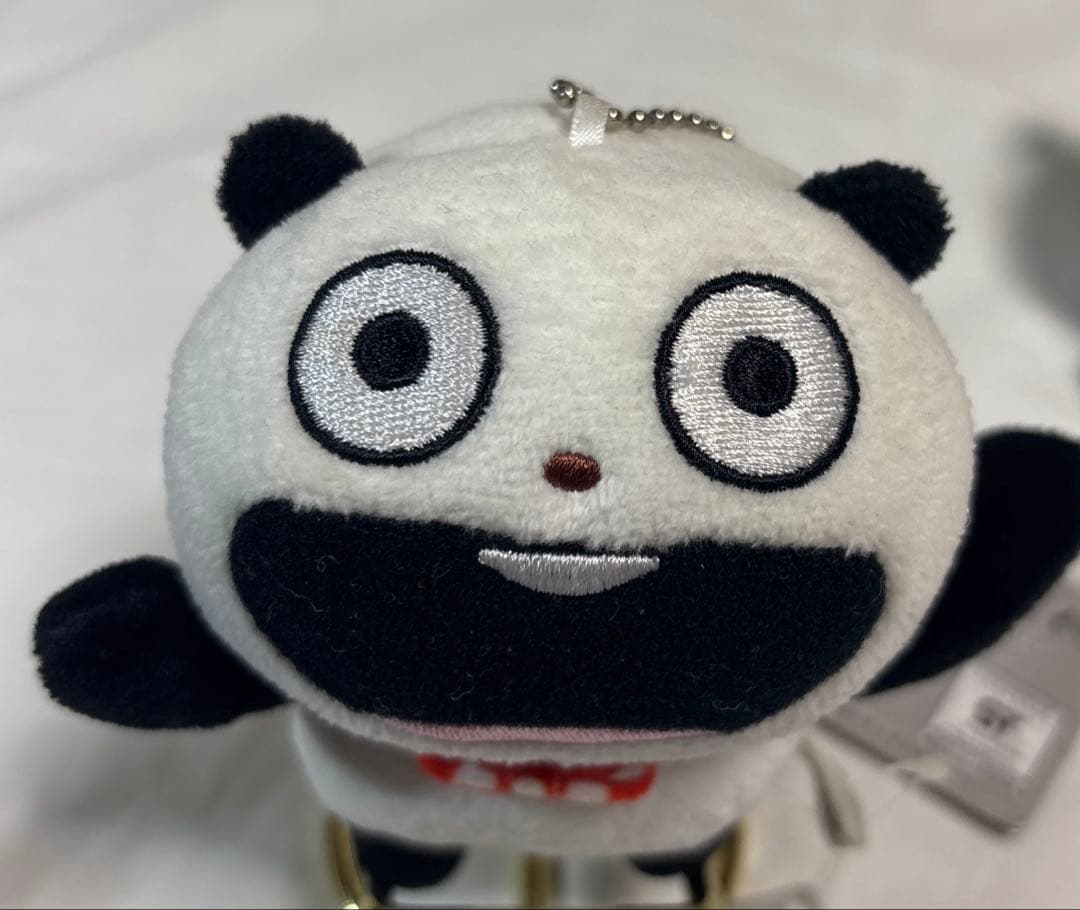 にしむらゆうじ　ごきげんぱんだ　カバンにつけられるぬいぐるみ　マスコット
