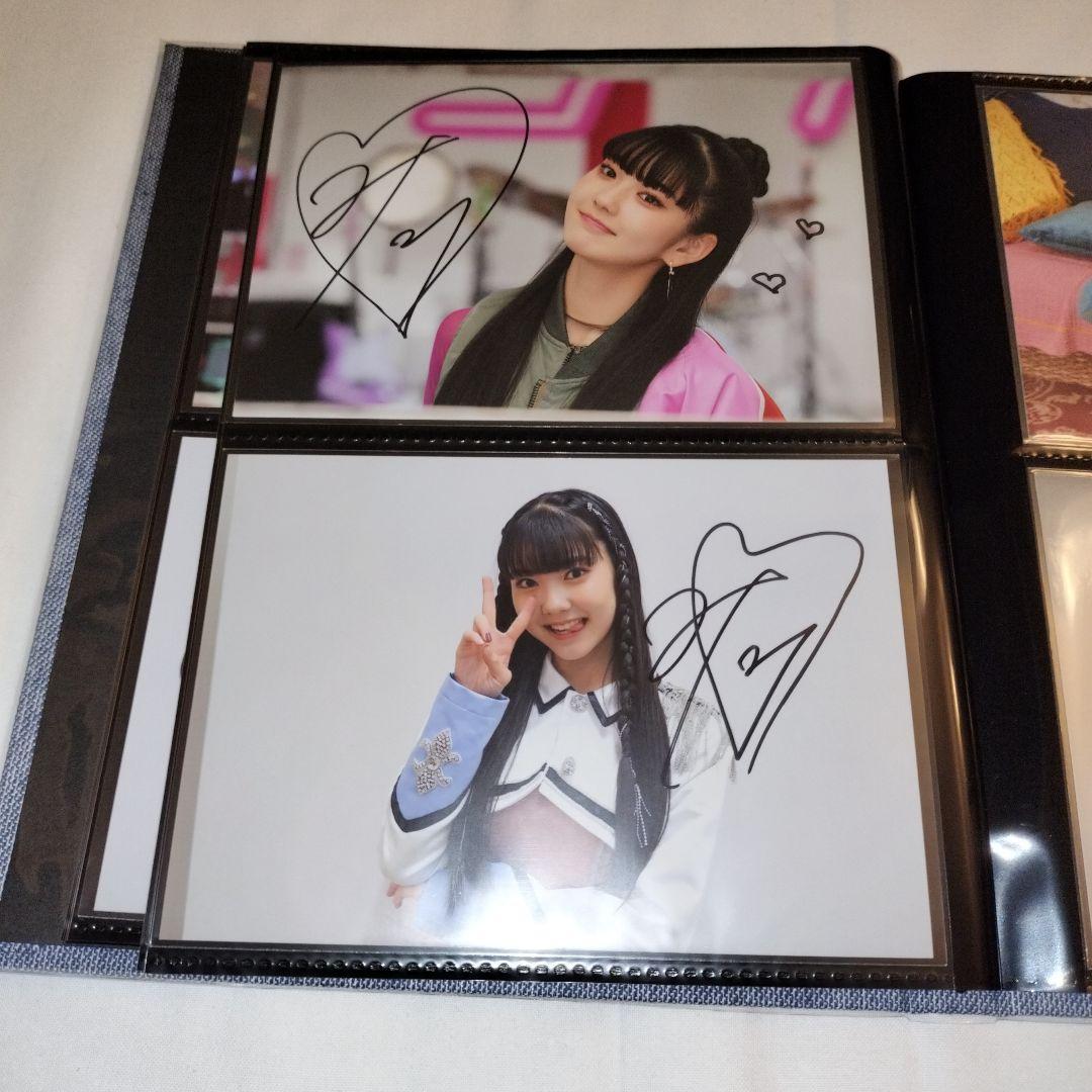 菱田未渚美 サイン入り写真 4枚セット