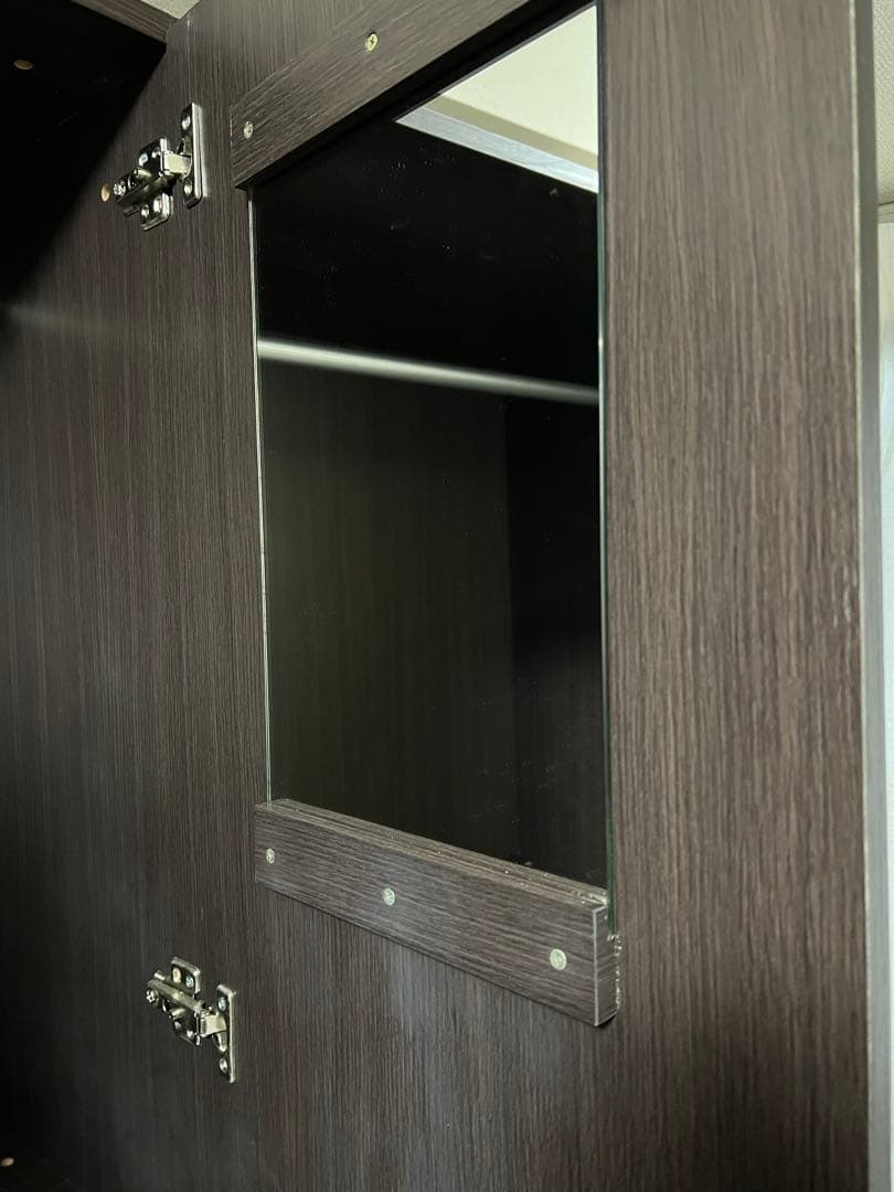 【3/21(土)朝9時まで】ワードローブ アーデル2 80WR DBR分割