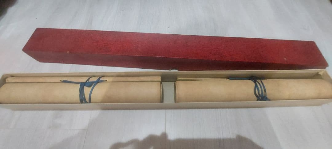 掛軸 漢字の書道作品　二枚セット