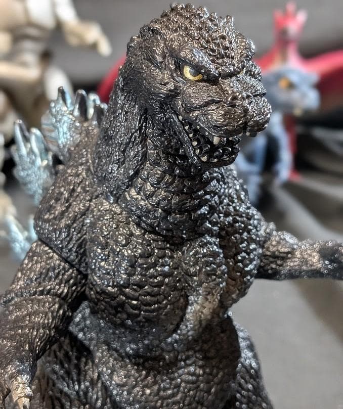 平成シリーズ「ゴジラvsメカゴジラ」（バンダイ）ソフビフィギュア４体セット