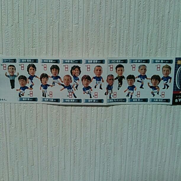 ガチャ★サッカー　2006 日本代表チーム