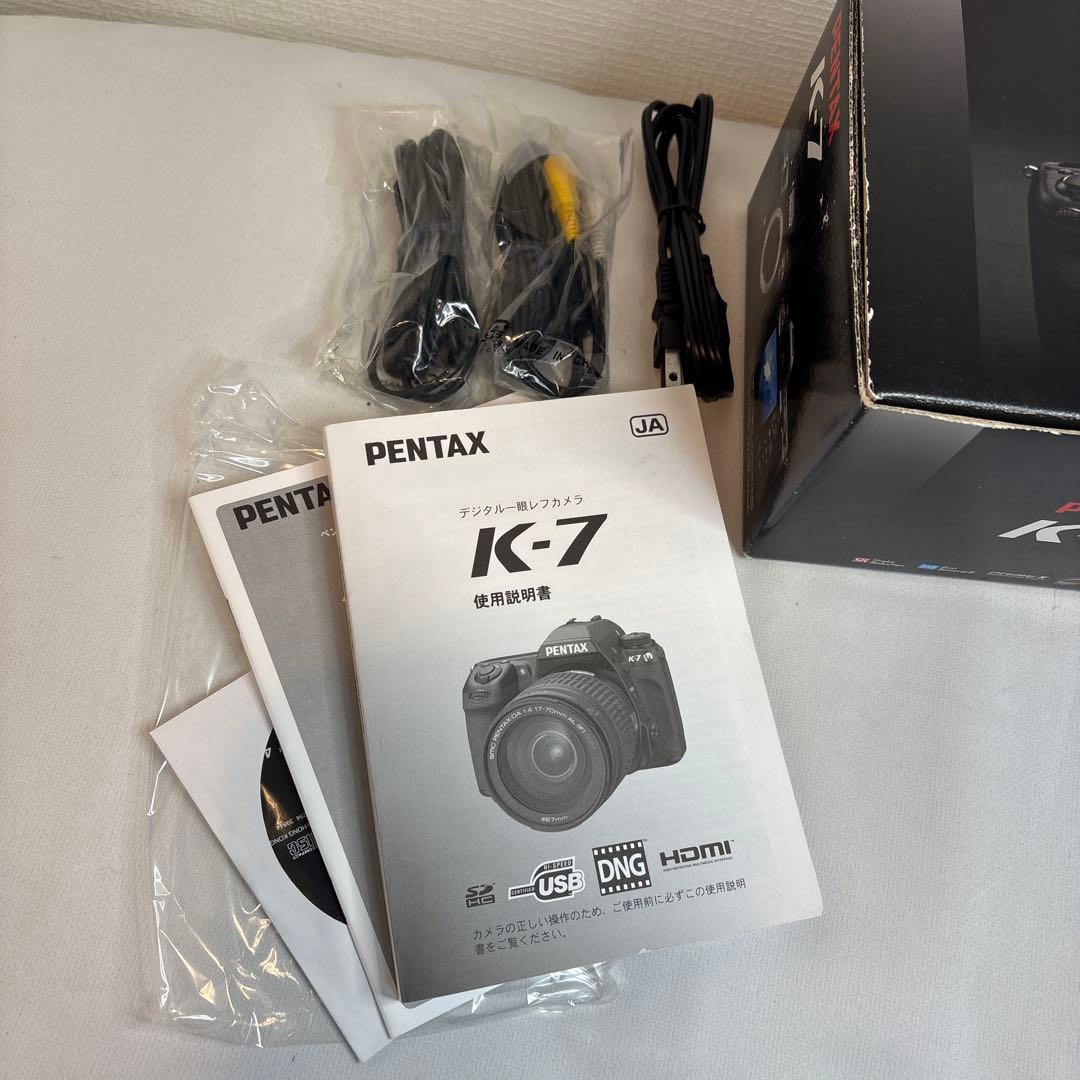 PENTAX K-7 デジタル一眼レフカメラ ショット数4,443枚