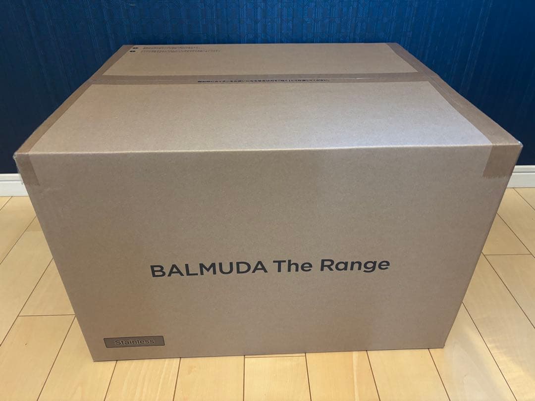 【新型】新品・未使用・保証書有りBALMUDA The Range ステンレス