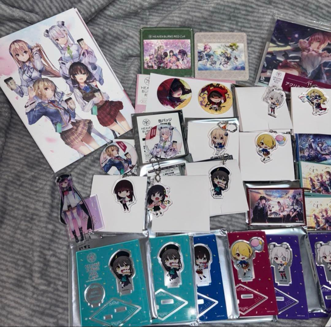 HEAVEN BURNS RED グッズまとめ売り ヘブバン