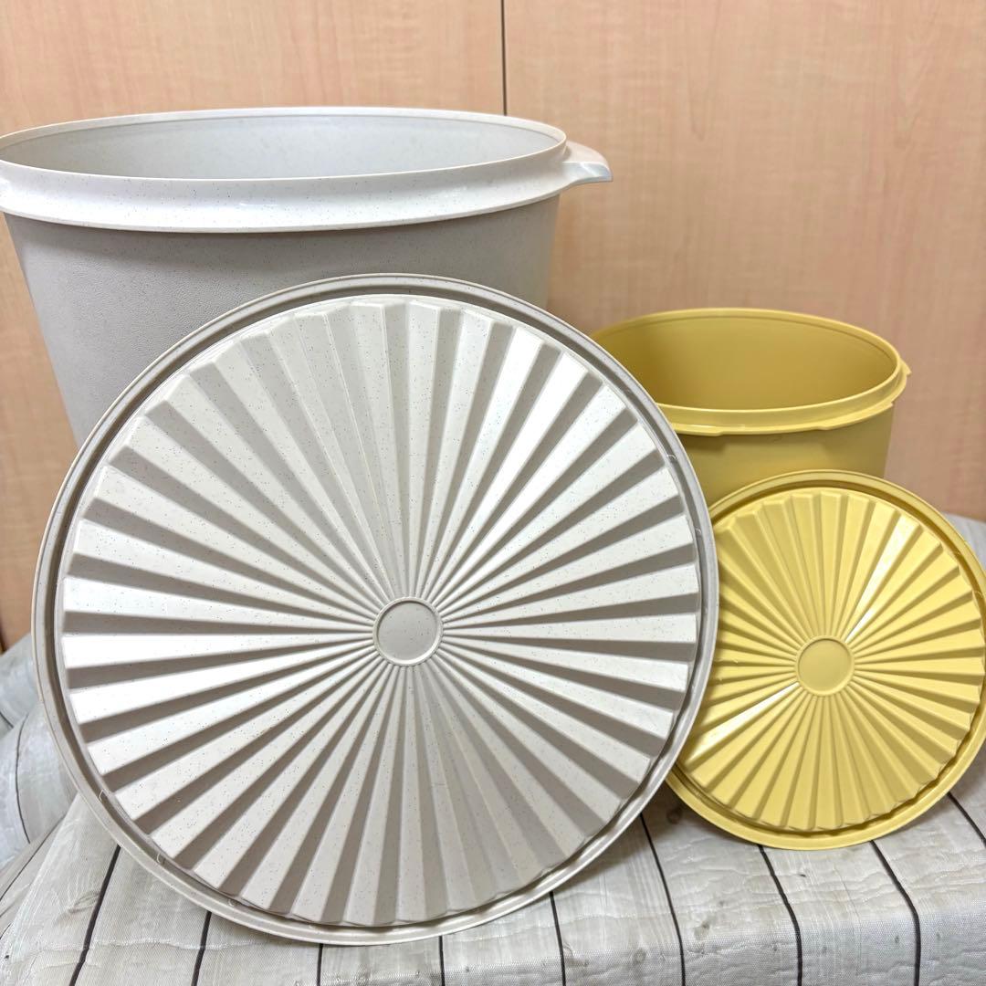 Tupperware (タッパーウェア) マキシクイーンデコレーター２個セット