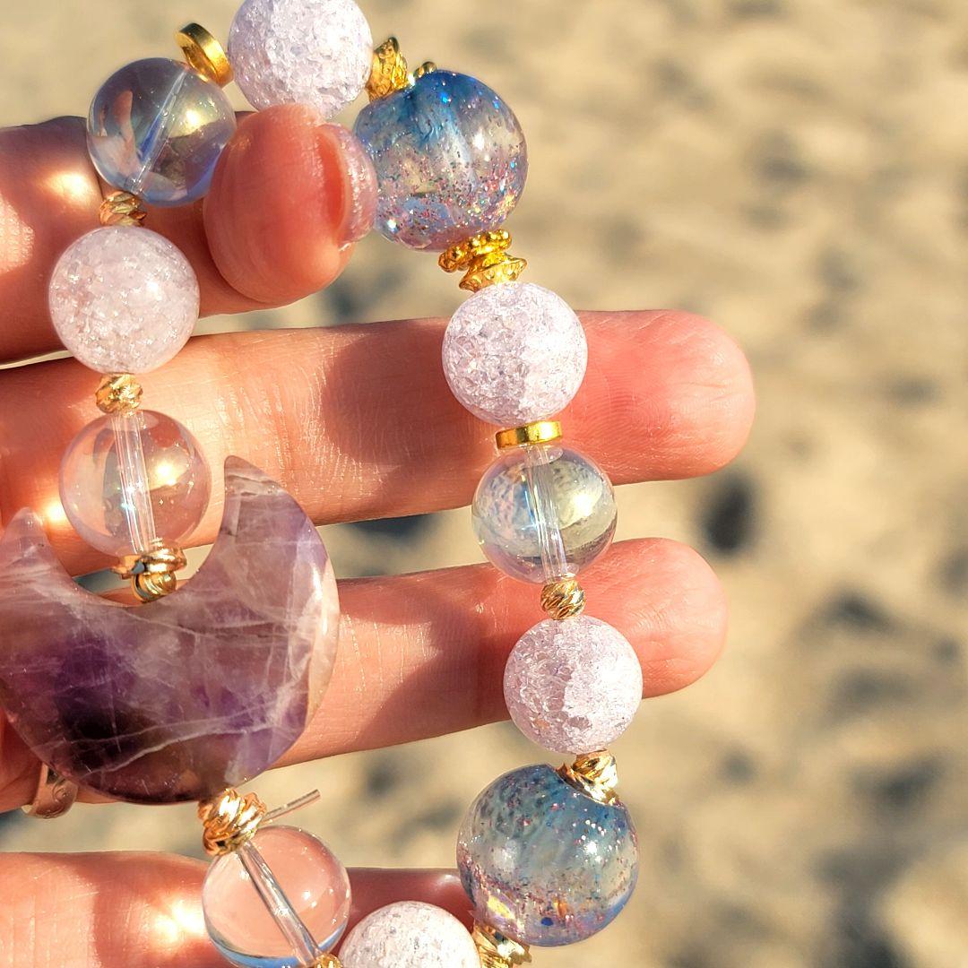 グラデ限定★フォロワー様割★人間関係サポートオルゴナイトブレスレット