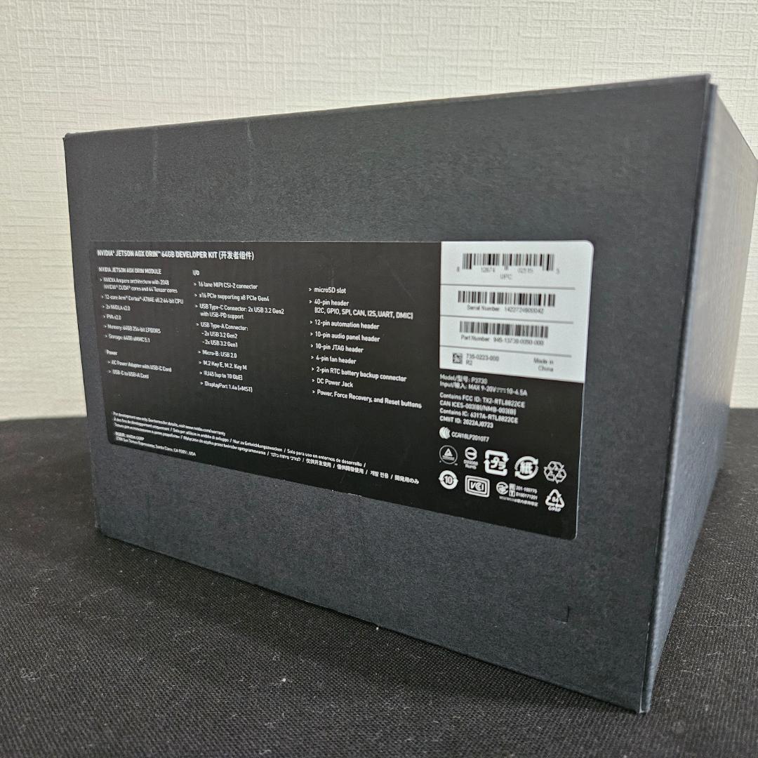 即購入× NVIDIA Jetson AGX Orin 64GB 開発キット