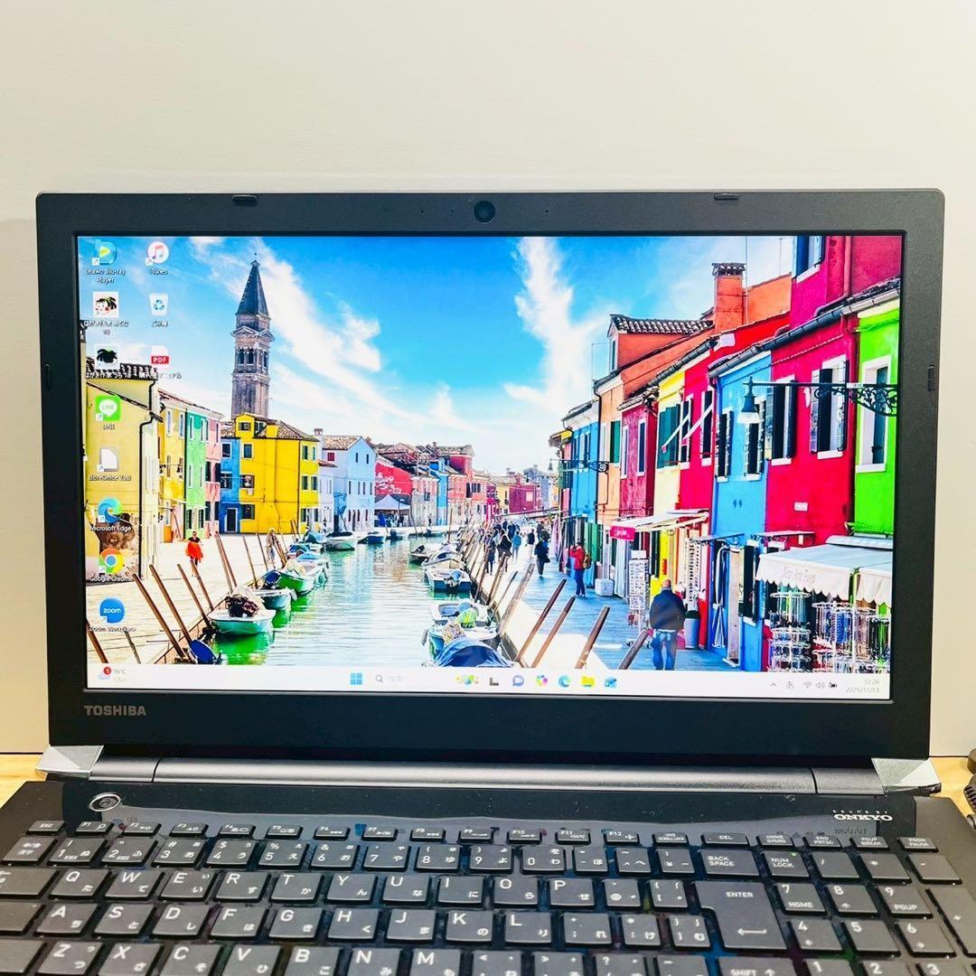新品SSD⭐️フルHD ノートパソコン カメラ 8GB Win11 オフィス