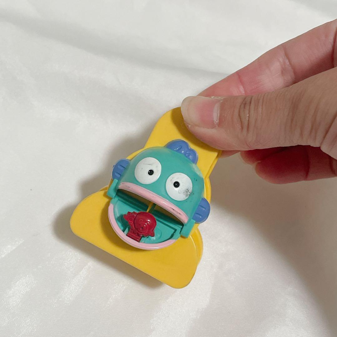 サンリオ ハンギョドン レトロ 昭和 当時物 クリップ