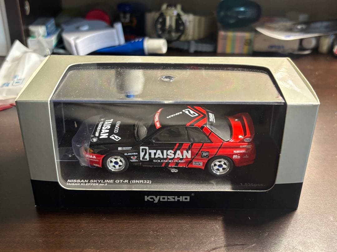 京商1/43 スカイラインGT-R Gr.A 1993タイサンGT-R No2