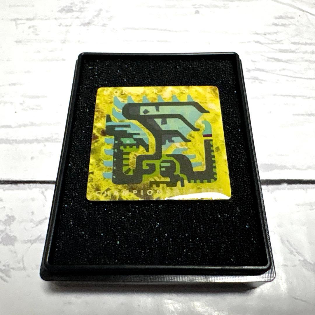 【当選品】　青電主ライゼクス　アイコンピンバッジ　モンスターハンターダブルクロス