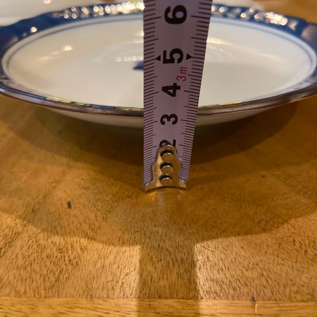 ■有田焼 華山 桐絵 和皿 5枚 共箱 18㎝ 銘々皿 中皿 萬右衛門