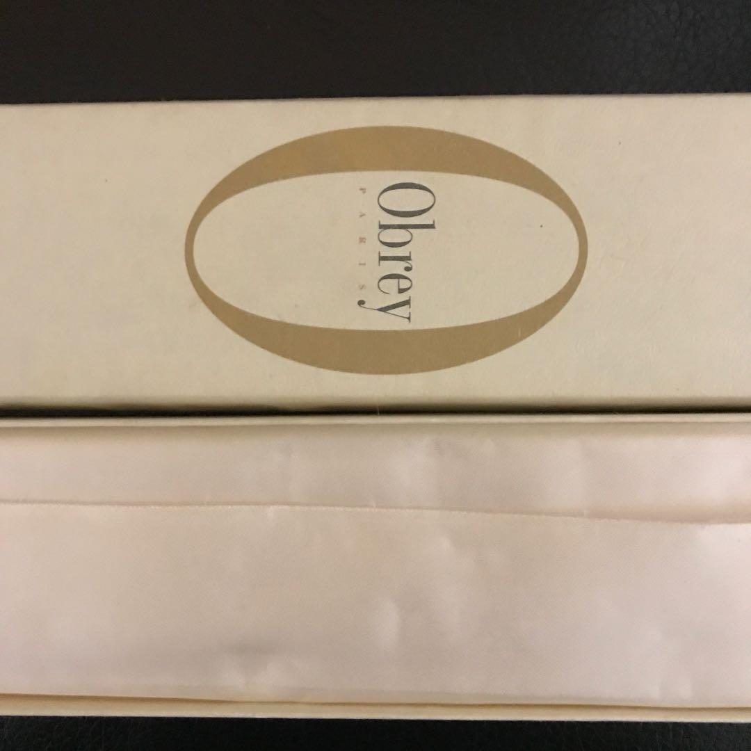 Obrey ハンドメイド　ソリッドシルバー　腕時計　フランス製　稼働中です。