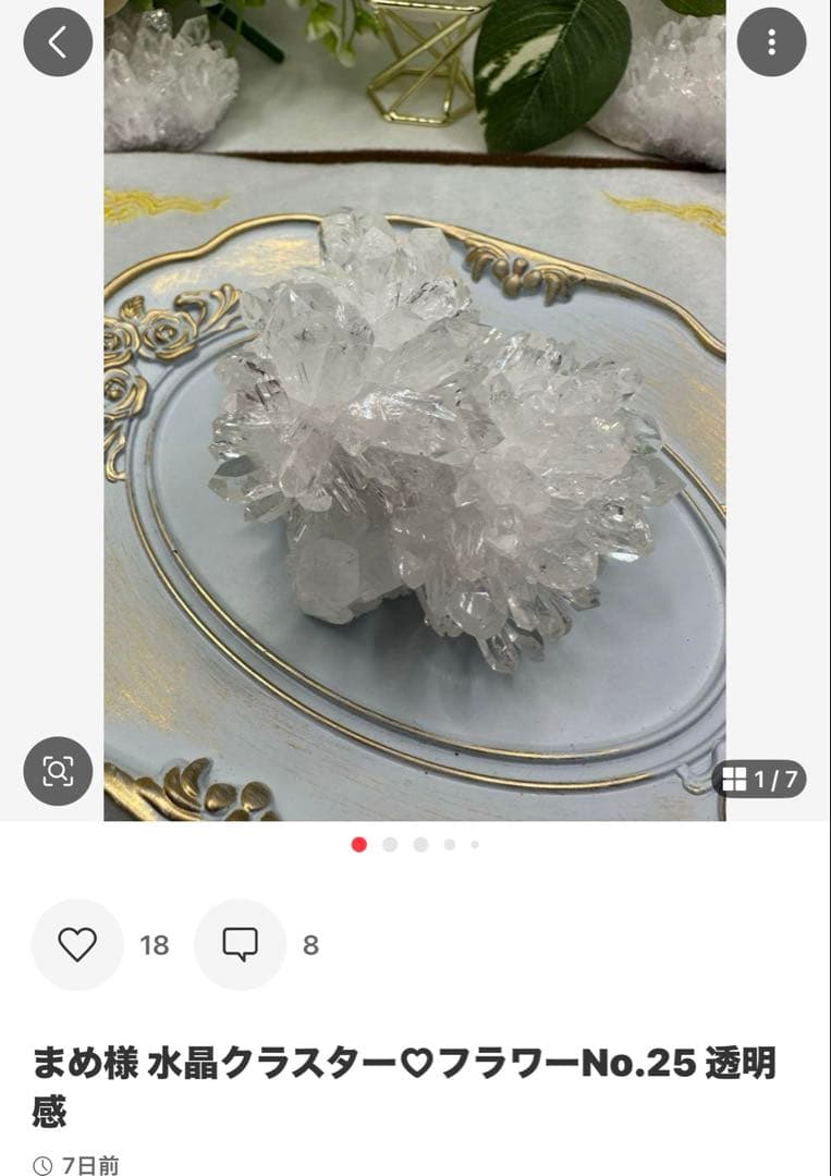 まめ様 ウルグアイ産帝王アメジストクラスターNo.1270 鑑定書付き