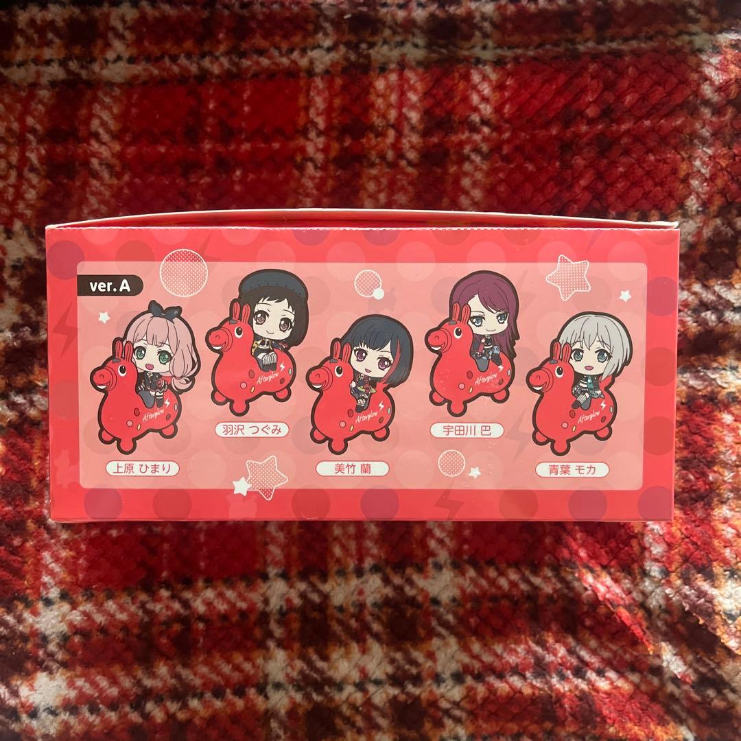 バンドリ　Rody トレーディングラバーストラップ　Afterglow コンプ