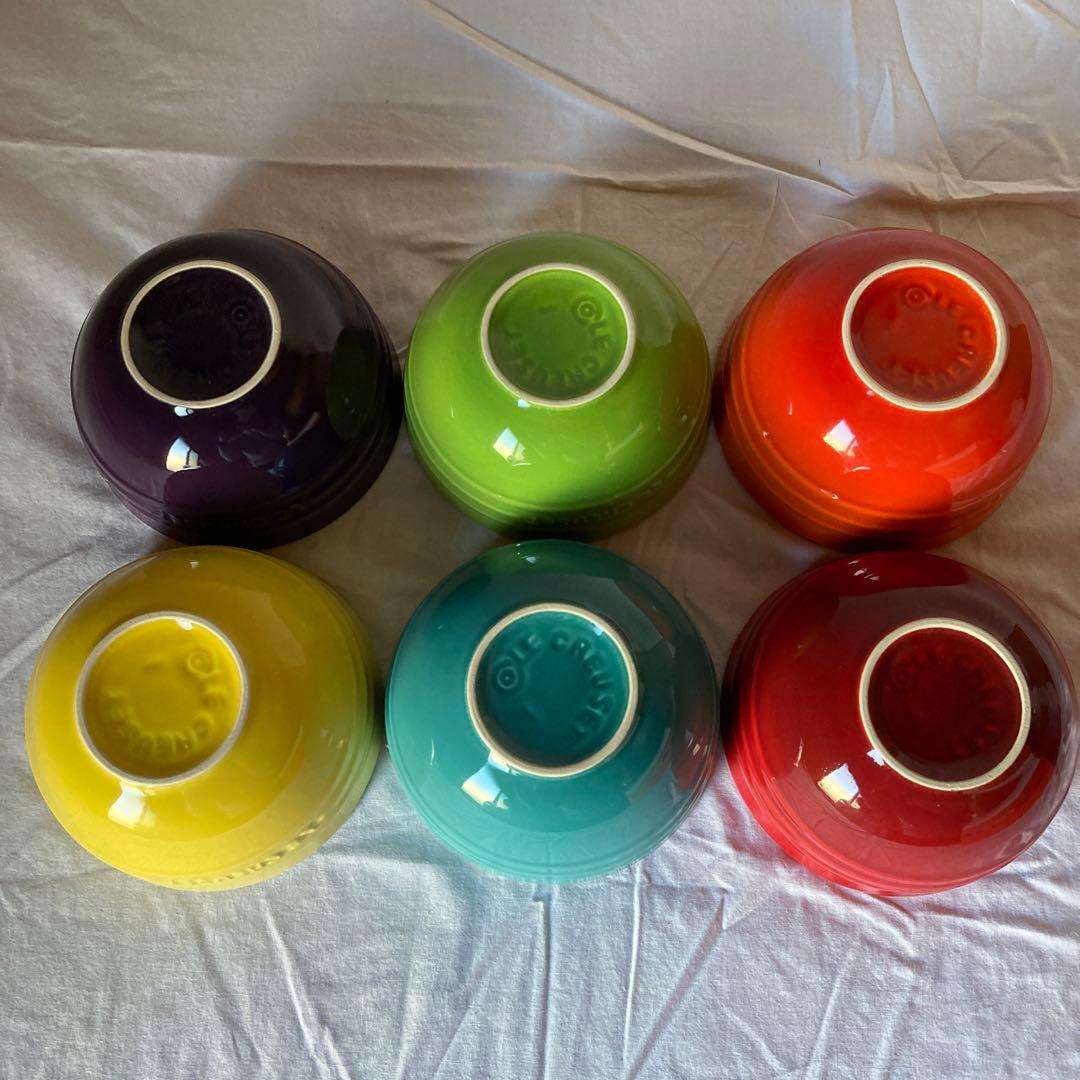 【新品】ル・クルーゼ 6個セット ライスボウル