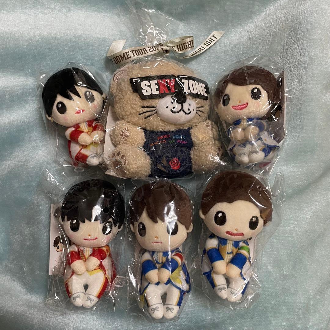 【timelesz】旧SexyZone ぬいぐるみ 6体セット