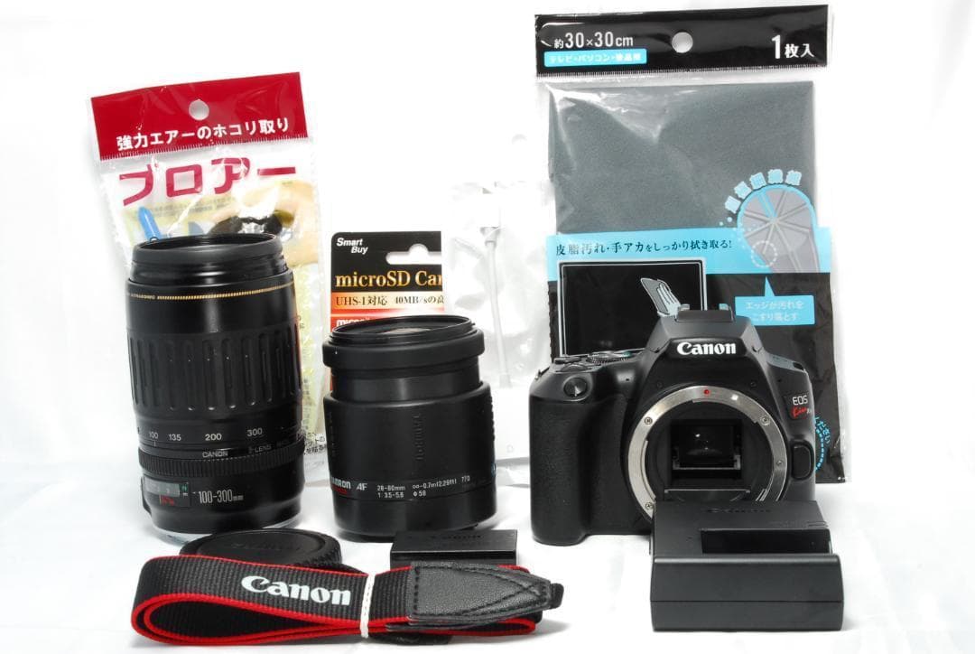 ✨高性能でコンパクト✨Canon Kiss X10✨Wレンズセット✨WiFi対応
