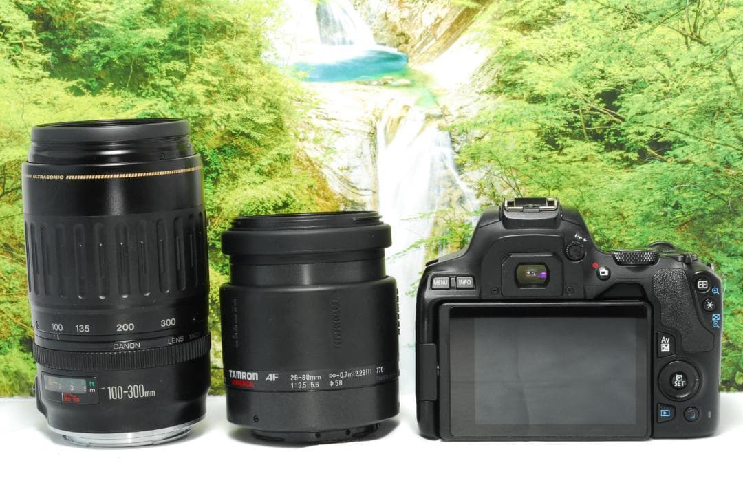✨高性能でコンパクト✨Canon Kiss X10✨Wレンズセット✨WiFi対応