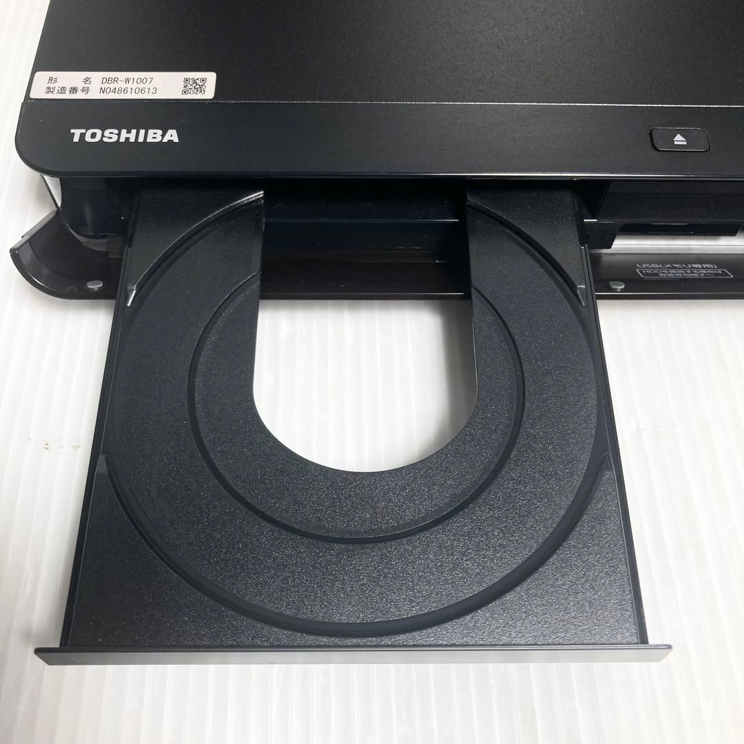 美品 東芝 REGZA ブルーレイレコーダー DBR-W1007 2018年製