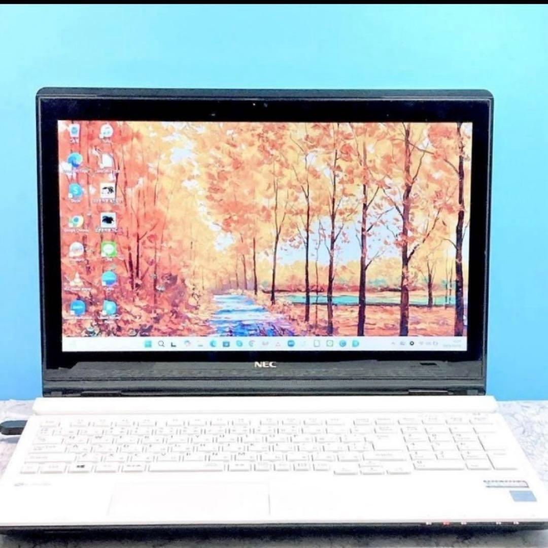 313タッチパネル　Win11 Blu-ray LAVIE NECノートパソコン