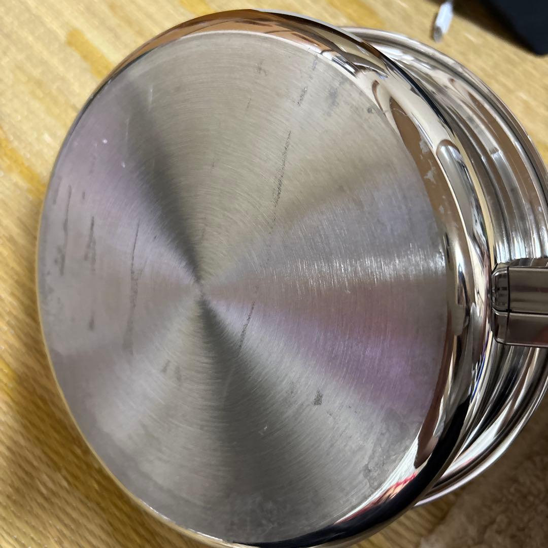 アムウェイ Amway　 クィーンクックウェア　 ソースパン中　蓋付き　片手鍋