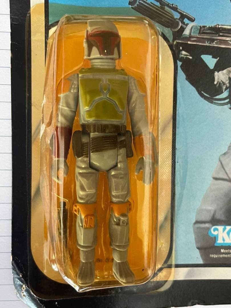 オールドケナー　ボバ・フェット　ジェダイの復讐　77 back ROTJ UNP