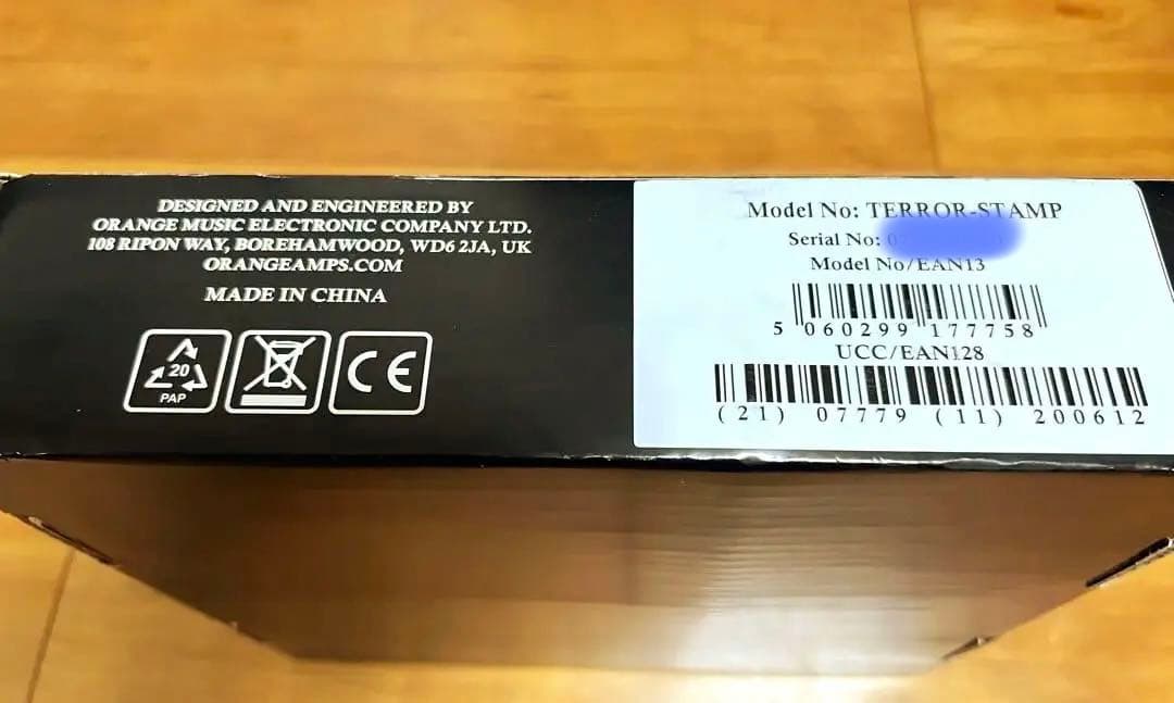 【ORANGE Terror Stamp】ストンプペダル アンプヘッド