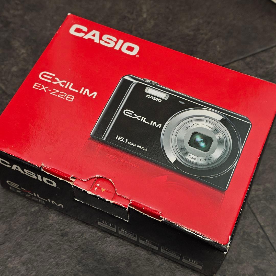 【美品/動作確認済】CASIO EXILIM EX-Z28 ブラック