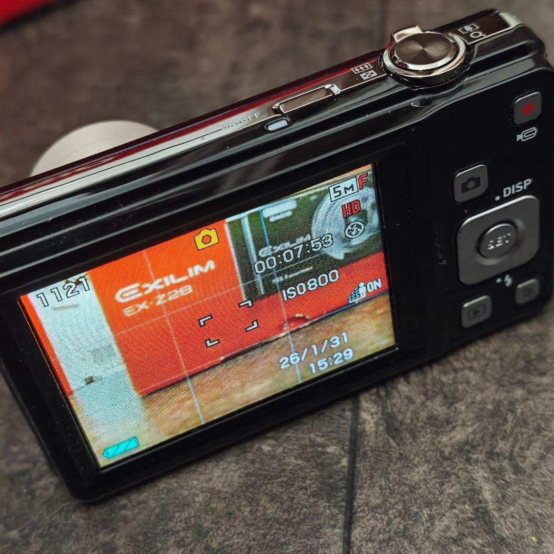 【美品/動作確認済】CASIO EXILIM EX-Z28 ブラック