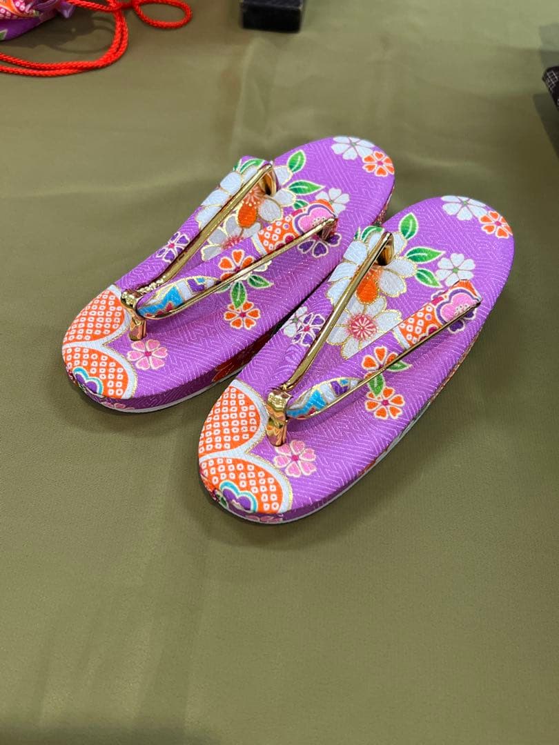 新品　七五三　三歳女子　被布きものセット