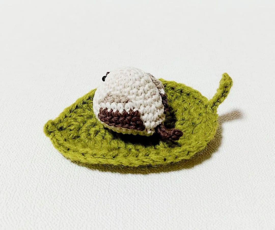 あみぐるみ　シマエナガ　【受注製作になります】