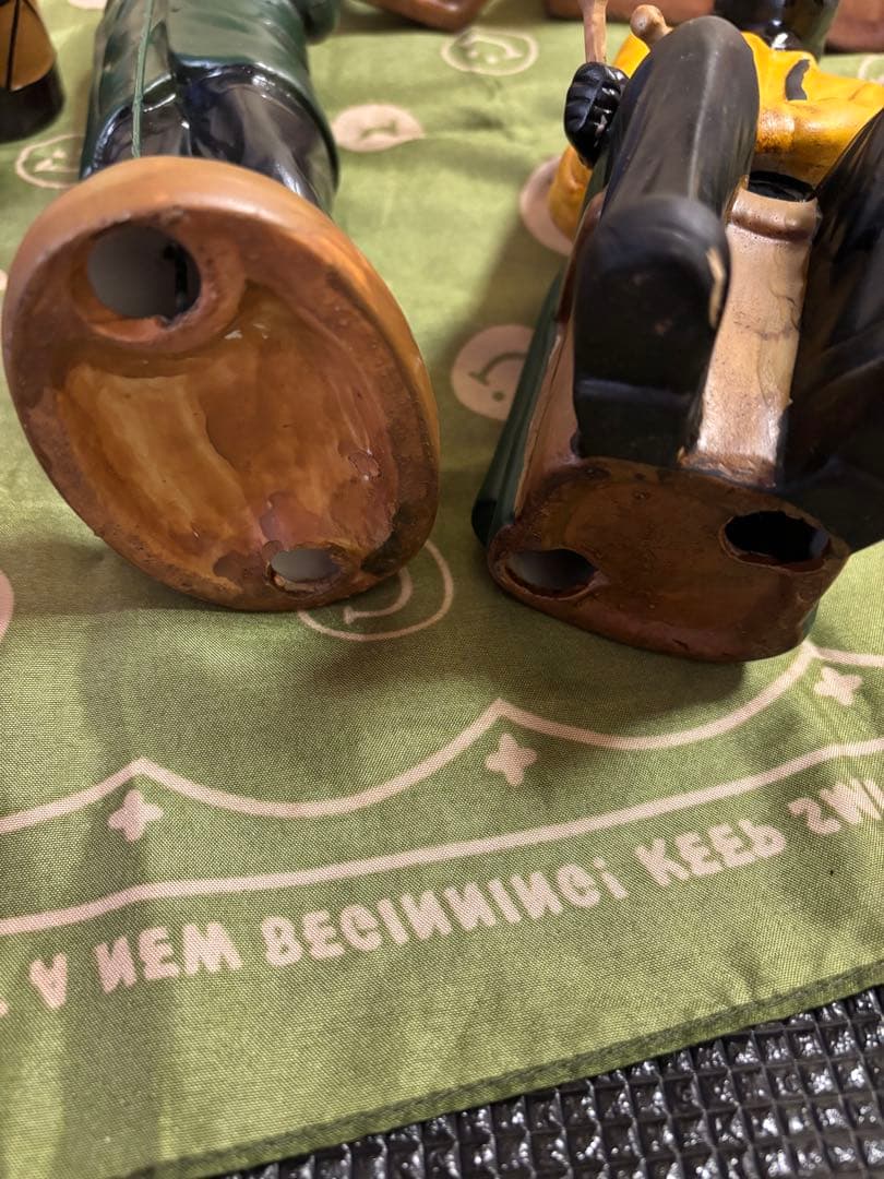 ジャズ　バンド　置物　陶器　インテリア　　楽器