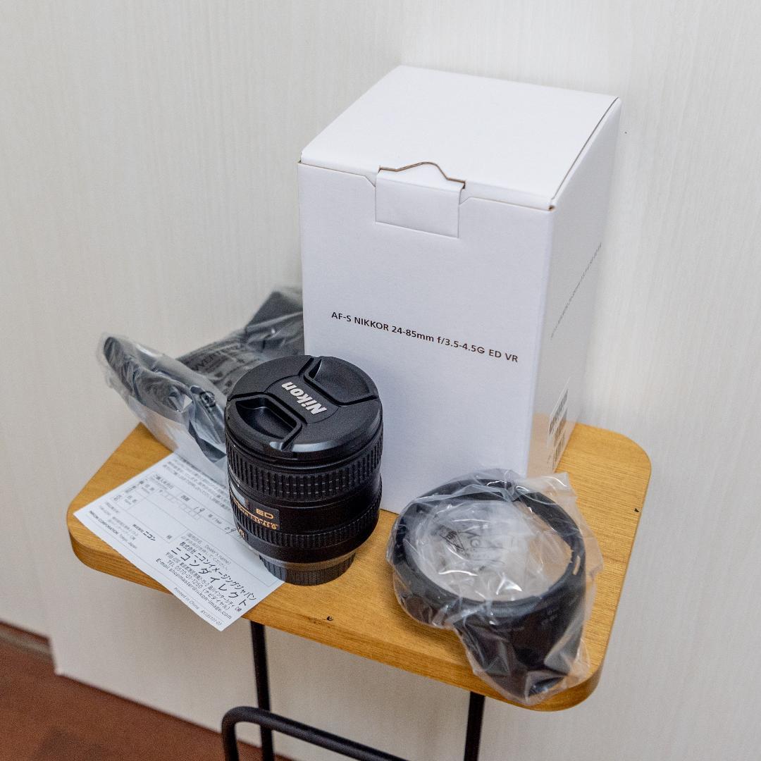 【旅行・運動会】新品・保証付ニコンAF-S 24-85mm
