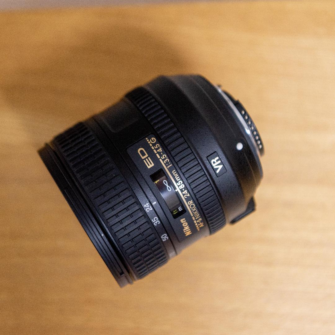 【旅行・運動会】新品・保証付ニコンAF-S 24-85mm