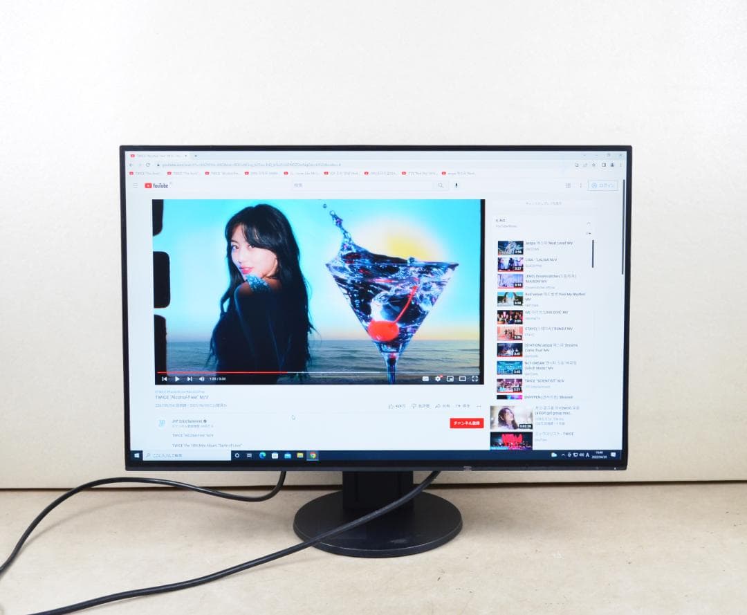 6349　超狭額　EIZO　EV2456　24型　WUXGA　HDMI　IPS