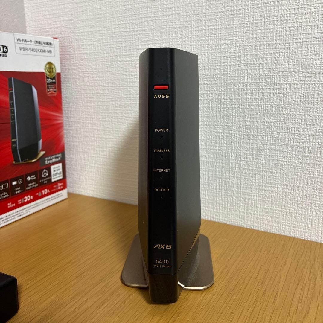 BUFFALO 無線LANルーター WSR-5400AX6B-MB